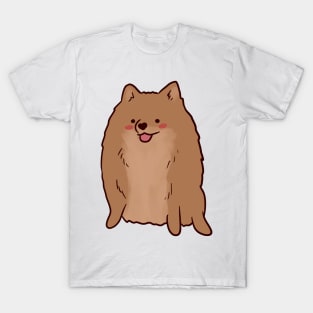 Cute pomeranian illustration T-Shirt